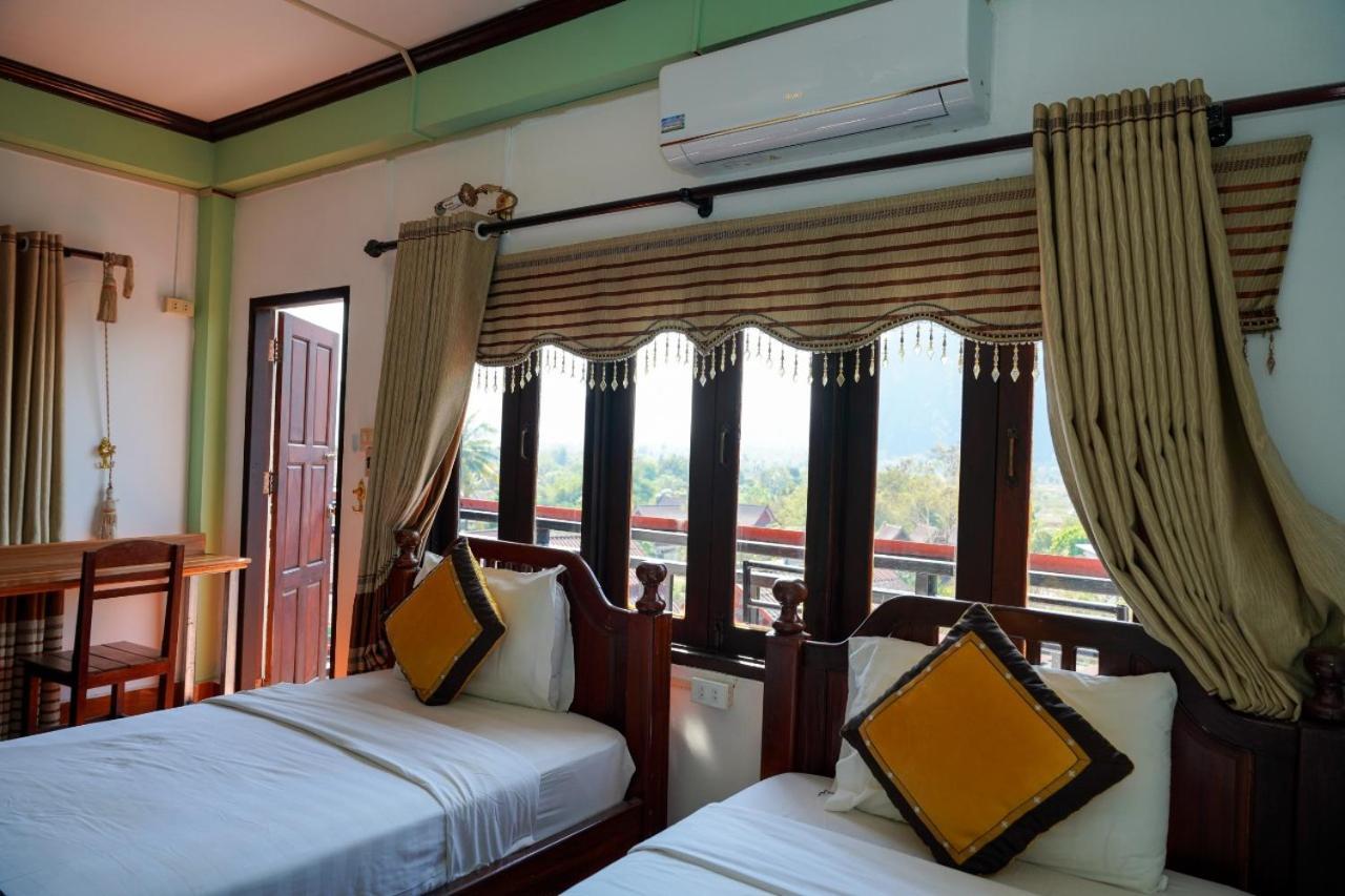 Bountang Riverside Hotel Vang Vieng Exterior foto